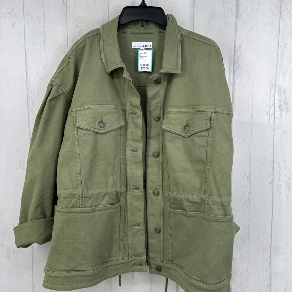 L jean jacket