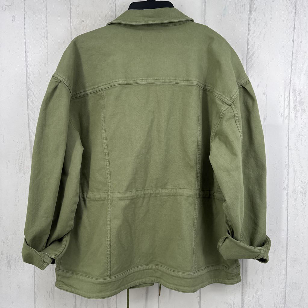 L jean jacket