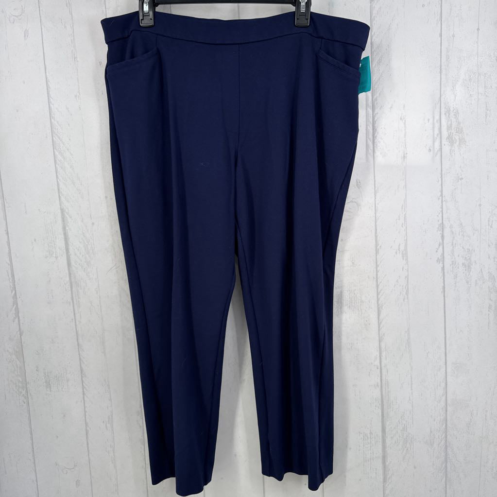 XL stretch knit capri