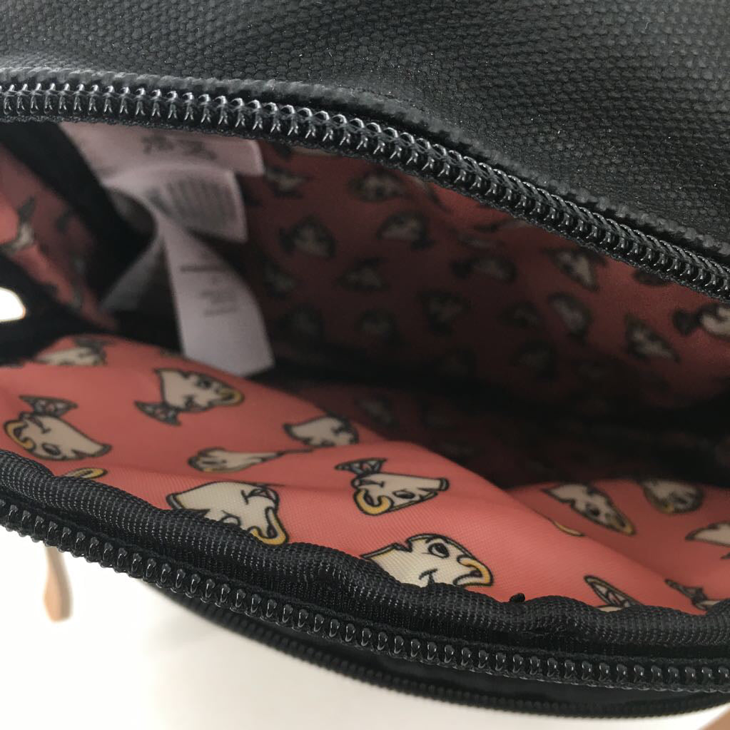 disney beauty & the beast pop art criss-cross slingbag