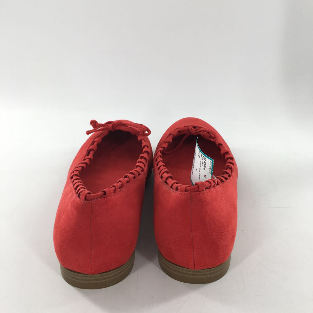 8w slip-on bow flats