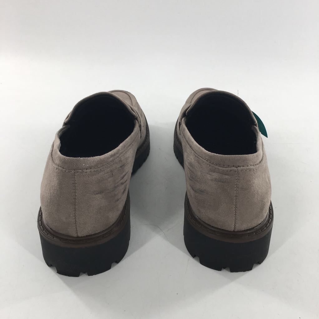 7.5 chunky heel loafers