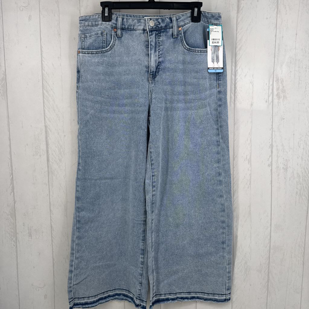 R89 10 wide leg crop jean