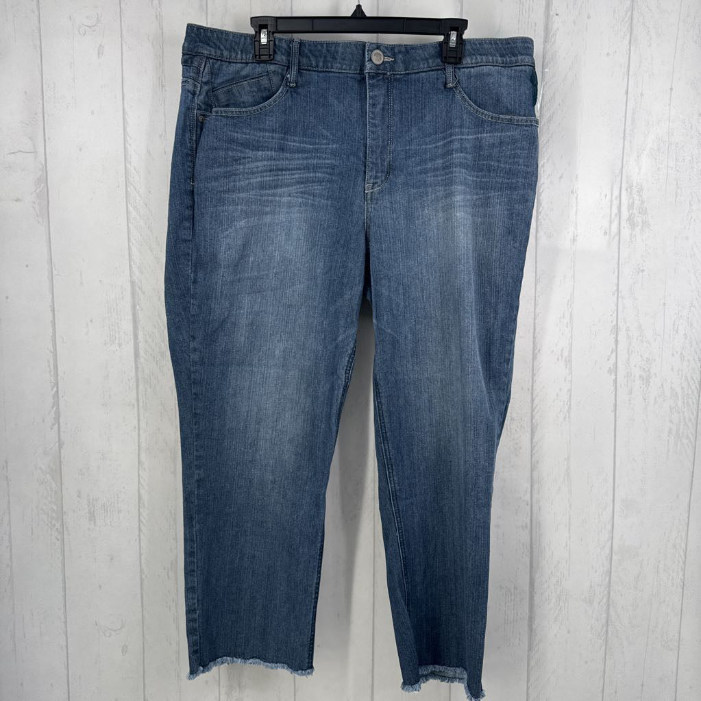 18 wide leg capris