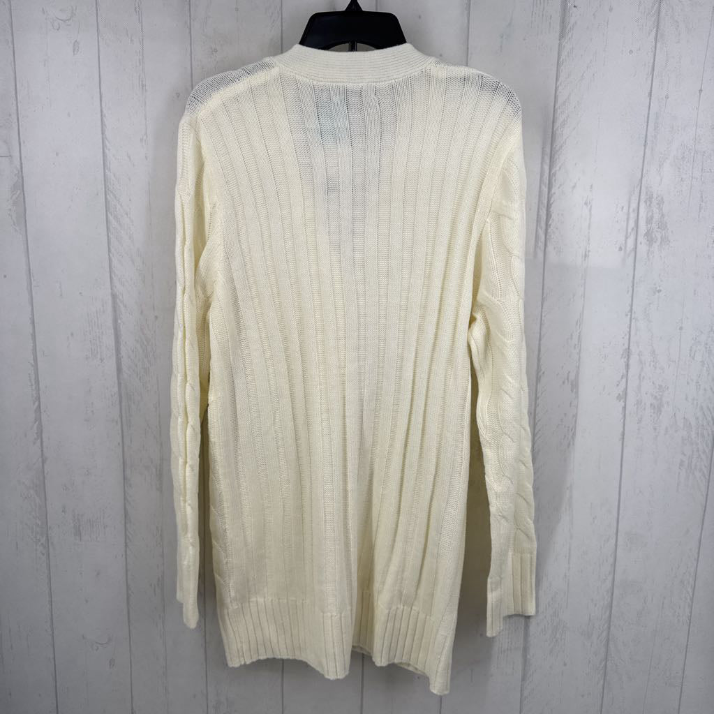 XL l/s button cardigan