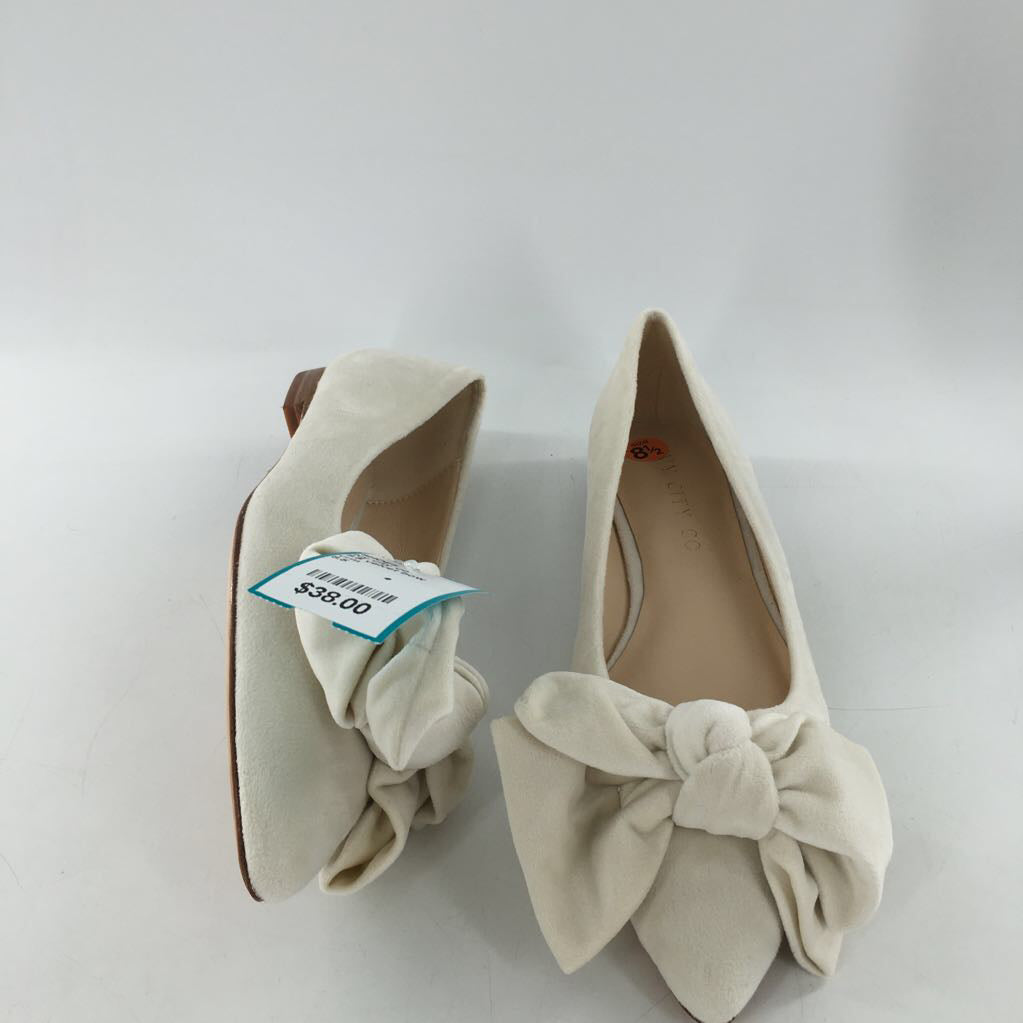 8.5 velvet bow flats