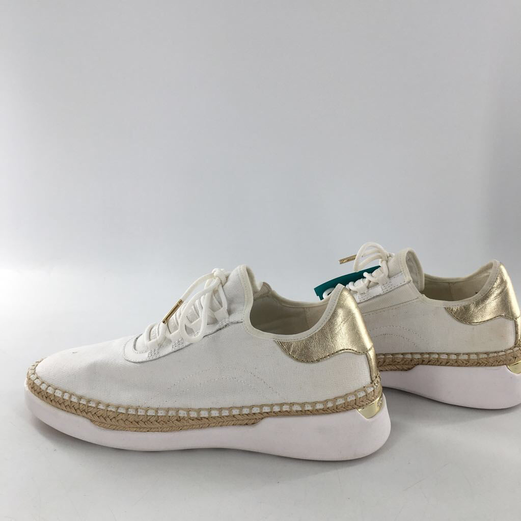 9 canvas espadrille lace-up sneaker