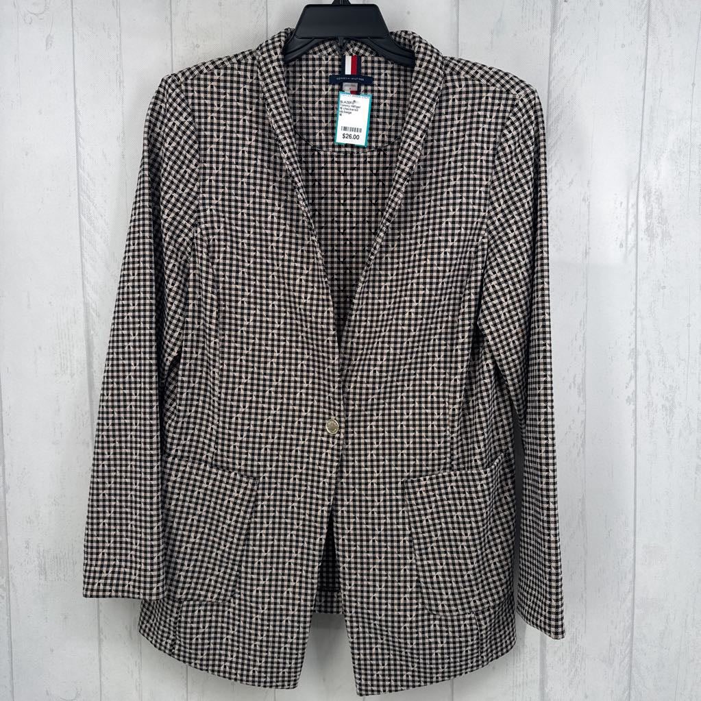 16 checkered blazer