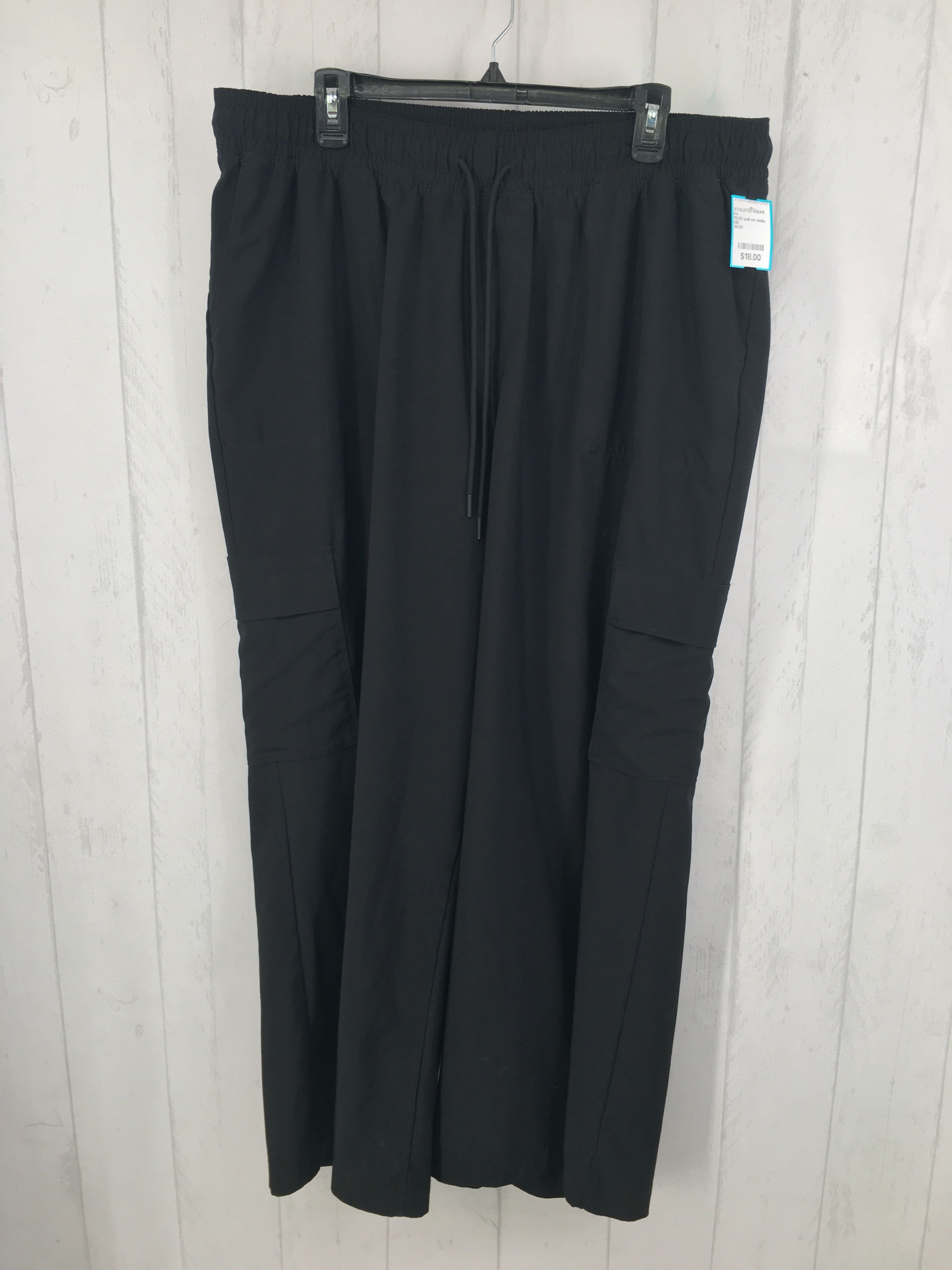 18/20 pull-on wide leg pant