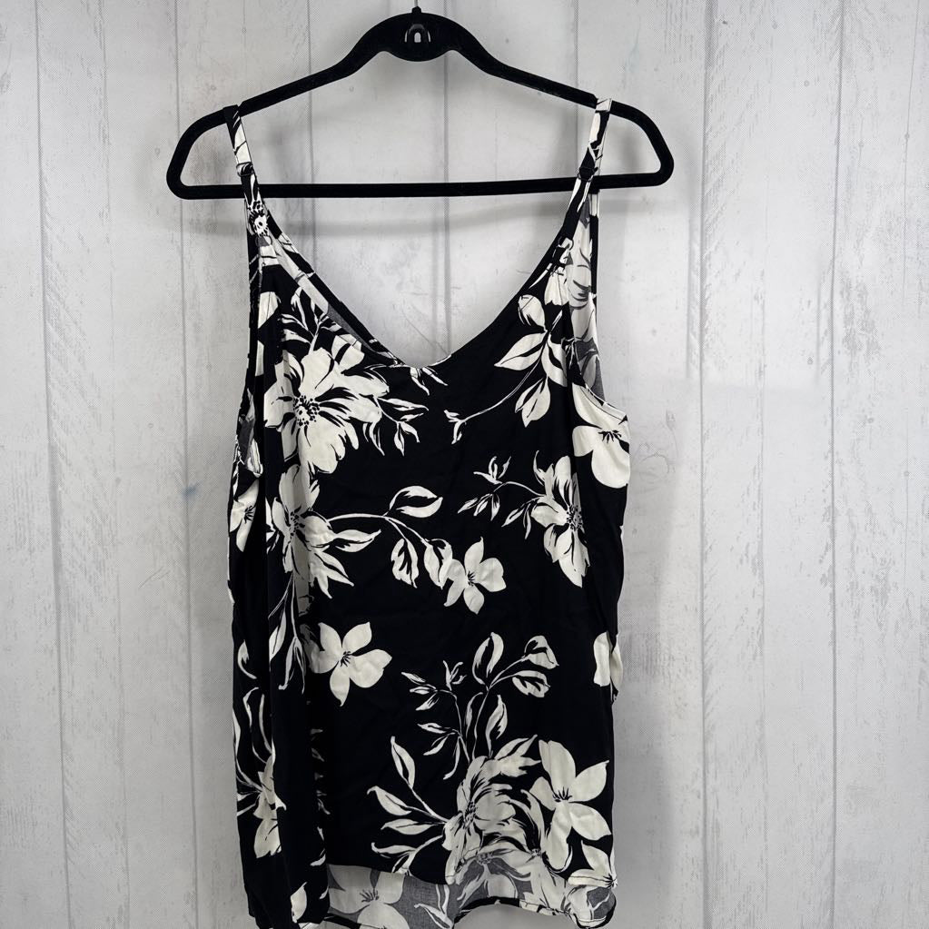 14/16 flo print flowy tank