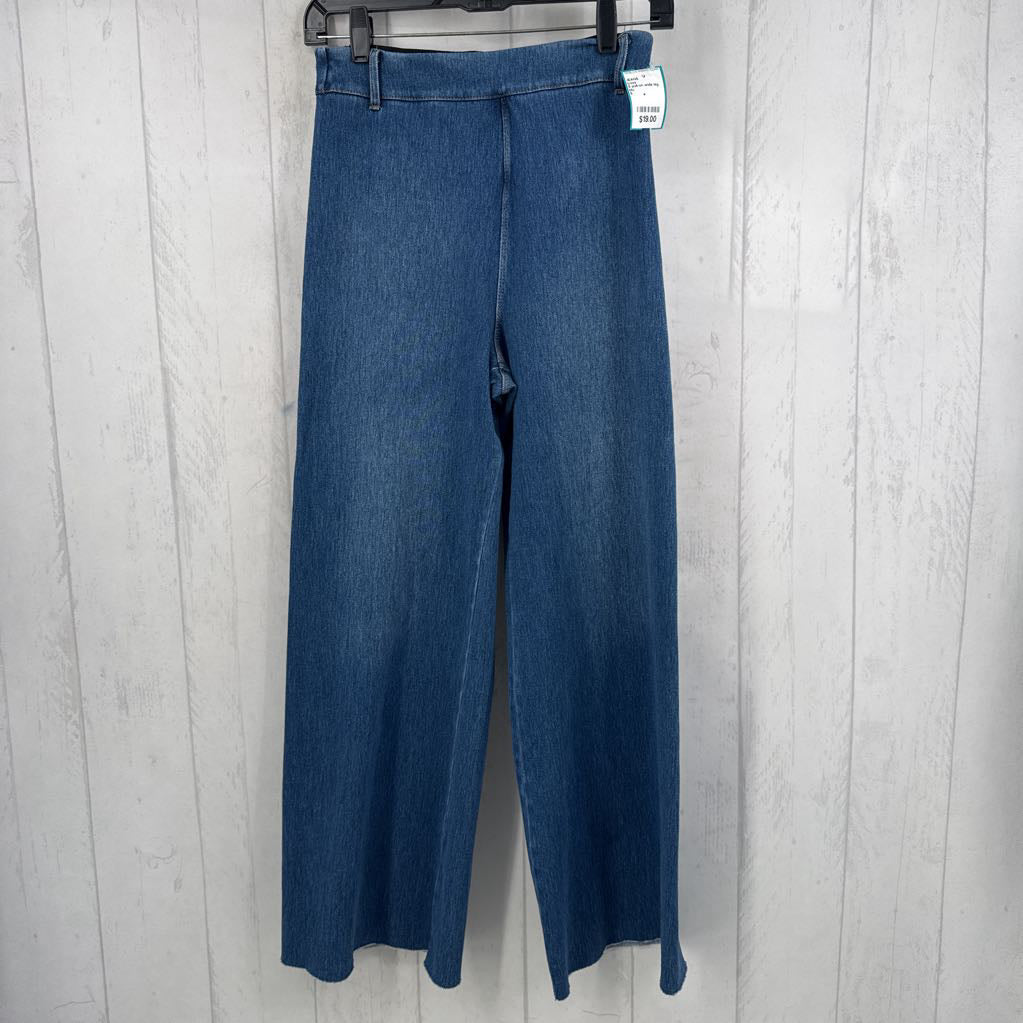 S pull-on wide leg jegging