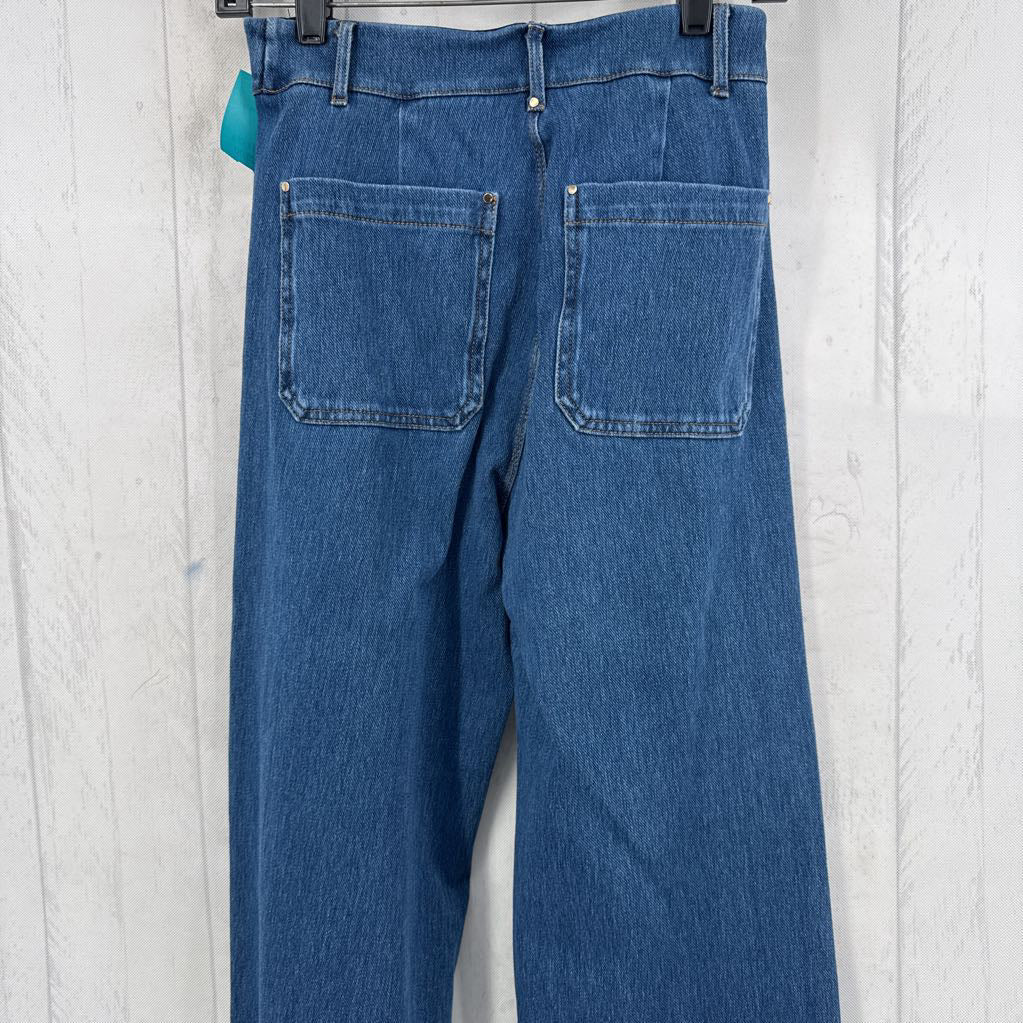 S pull-on wide leg jegging