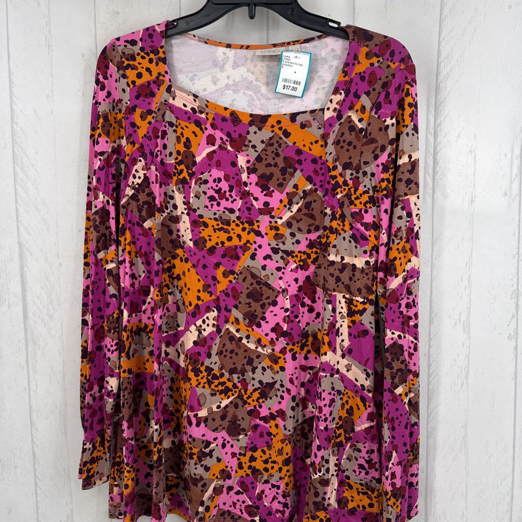 S printed l/s top