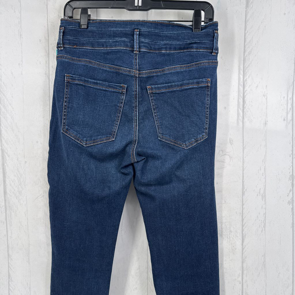 6 hi-rise skinny jean