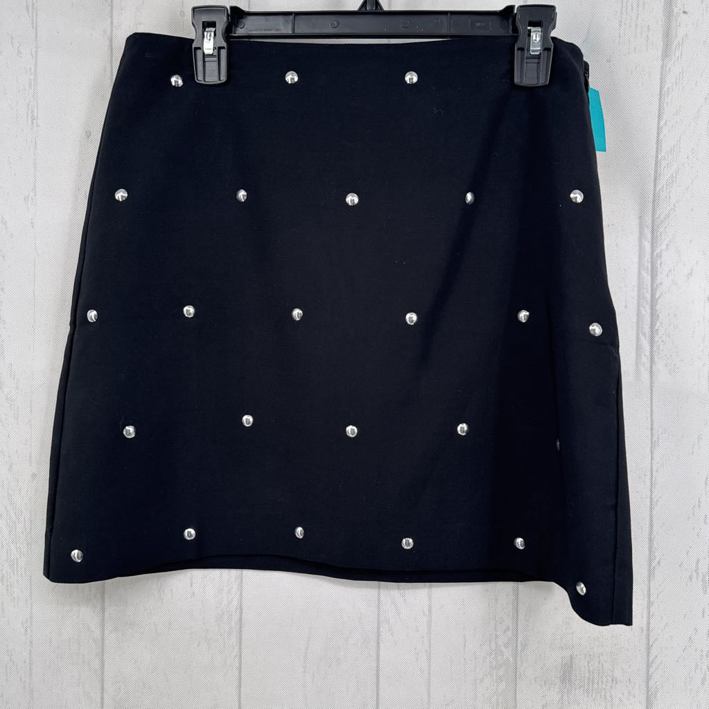 8 stud embelished skirt
