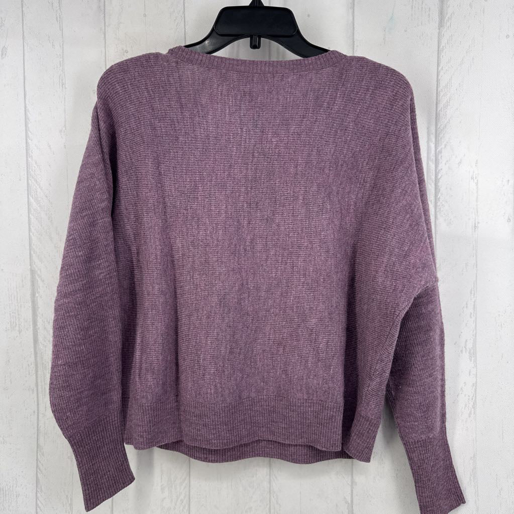 M crewneck dolman slv wool sweater