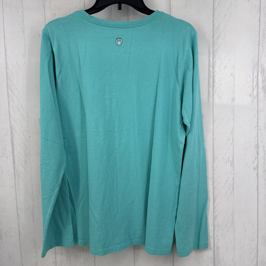 L graphic l/s tee-day spa