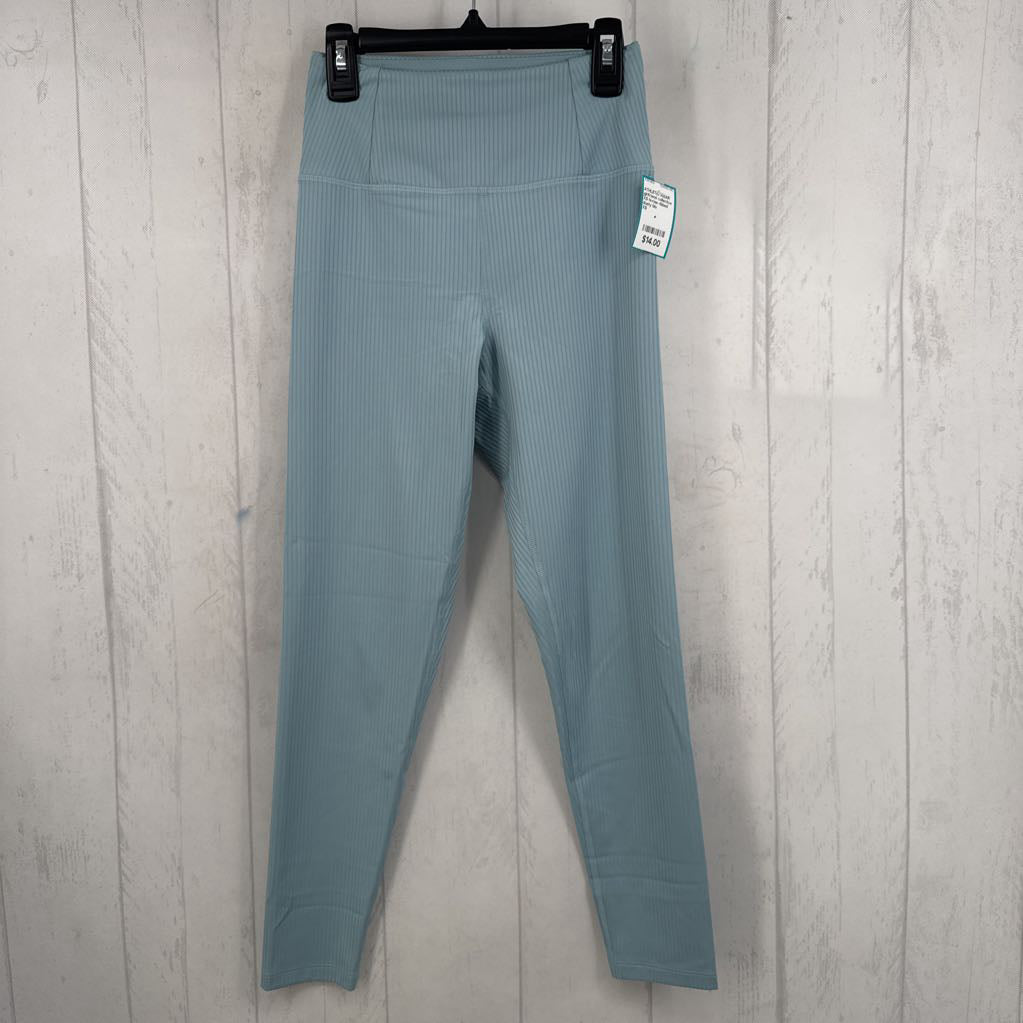 XS hi-rise ribbed leggings