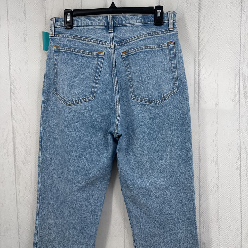 30 hi-rise straght leg jean