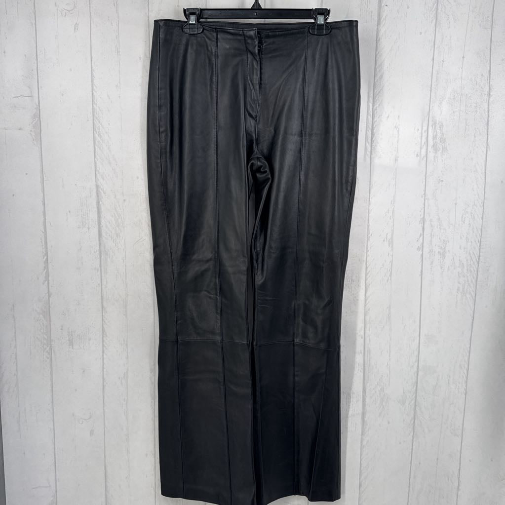 12 genuine leather pants