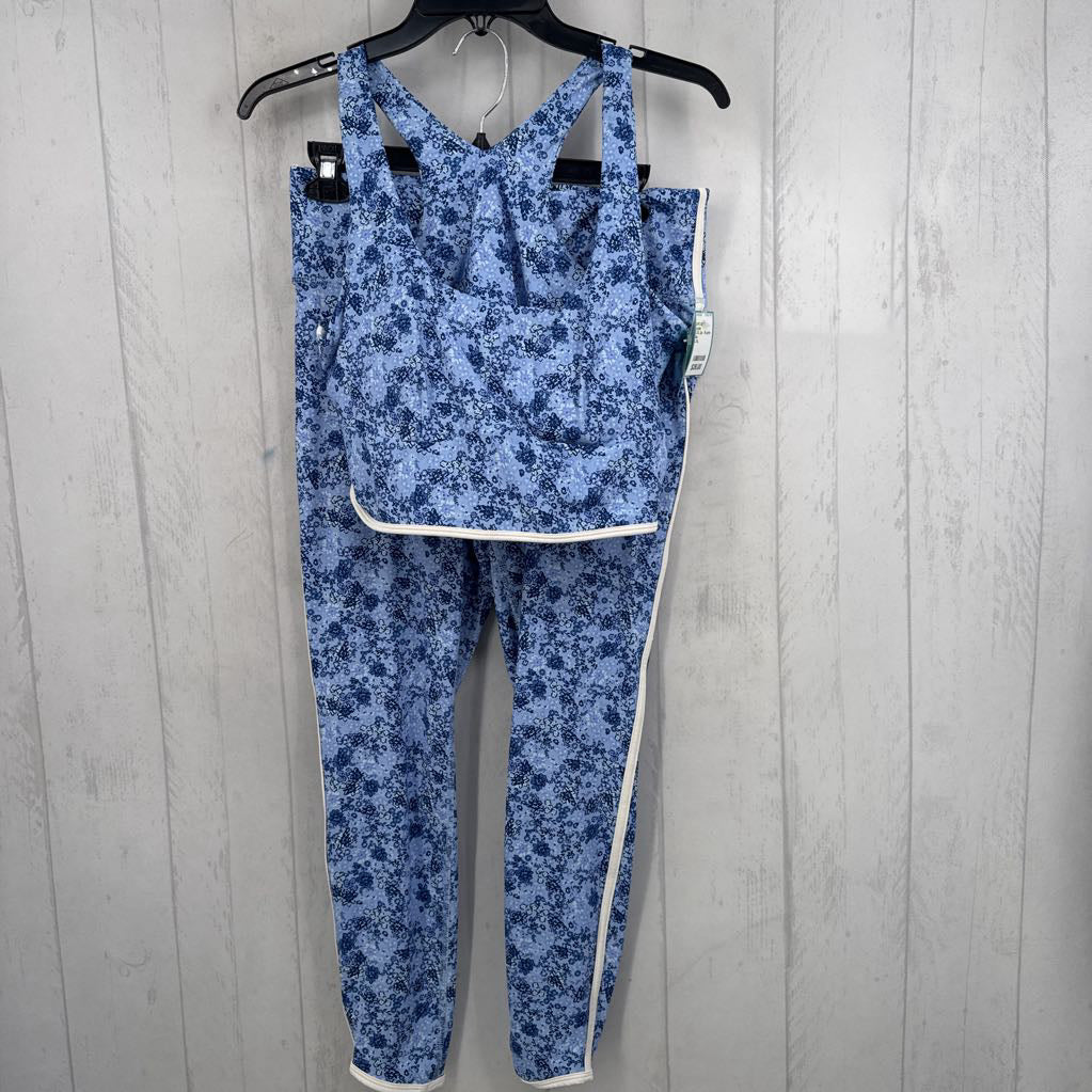L/XL 2pc flo print athletic set