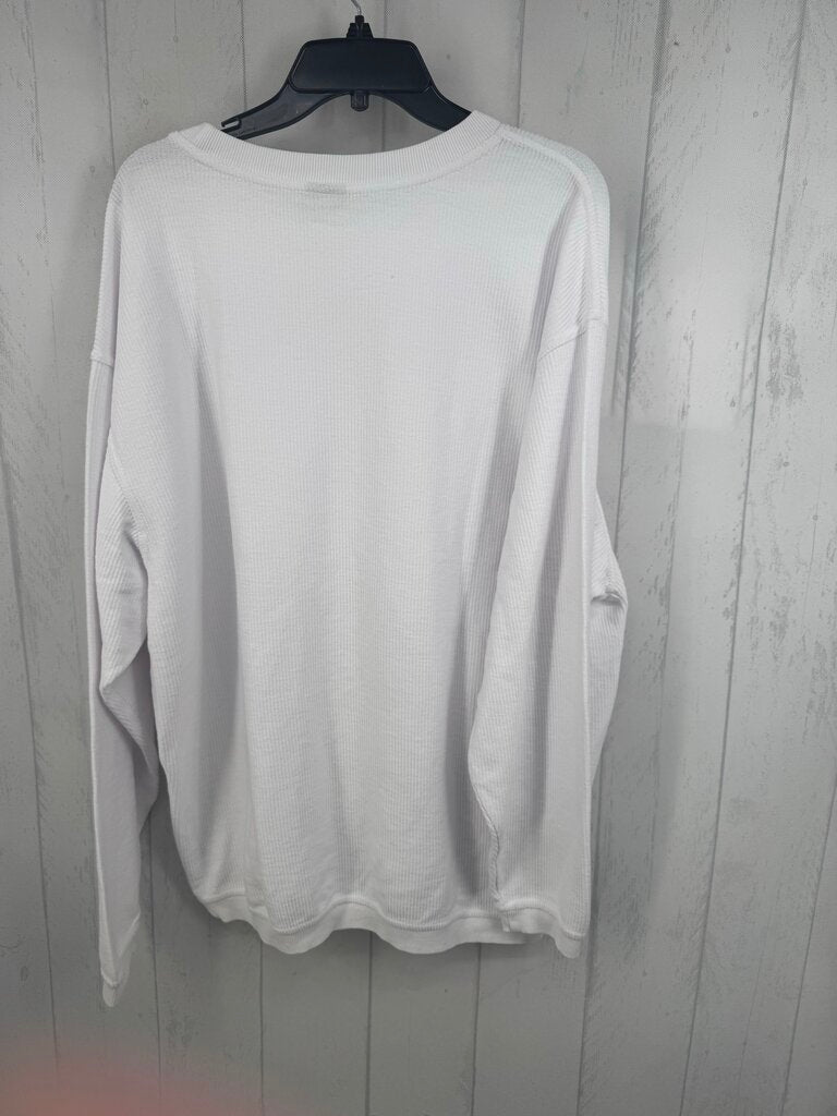 XL ribbed crewneck sweatshirt-pumpzen spice latte