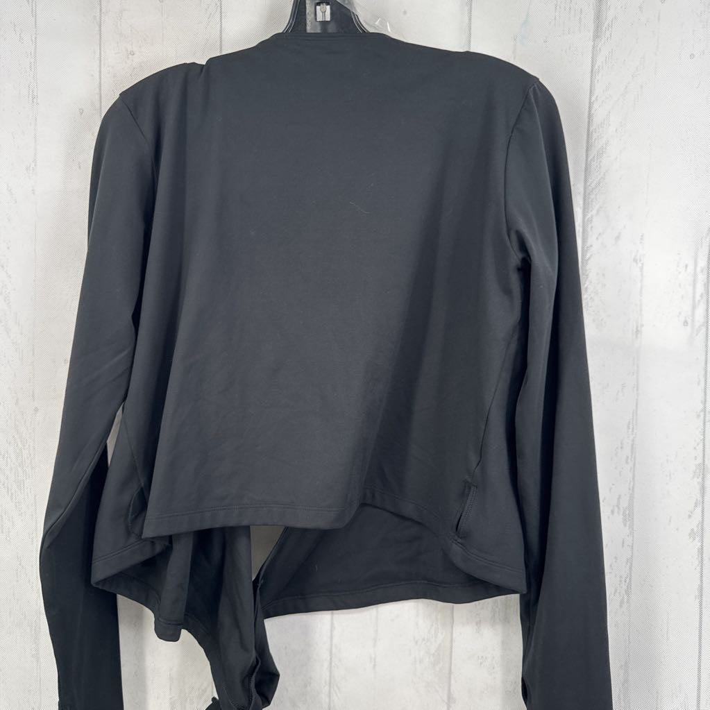 XL l/s wrap open front cardigan