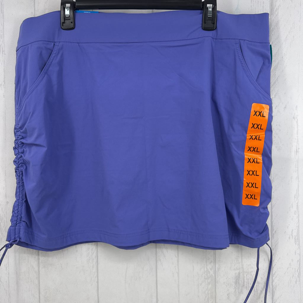XXL side ruched skort