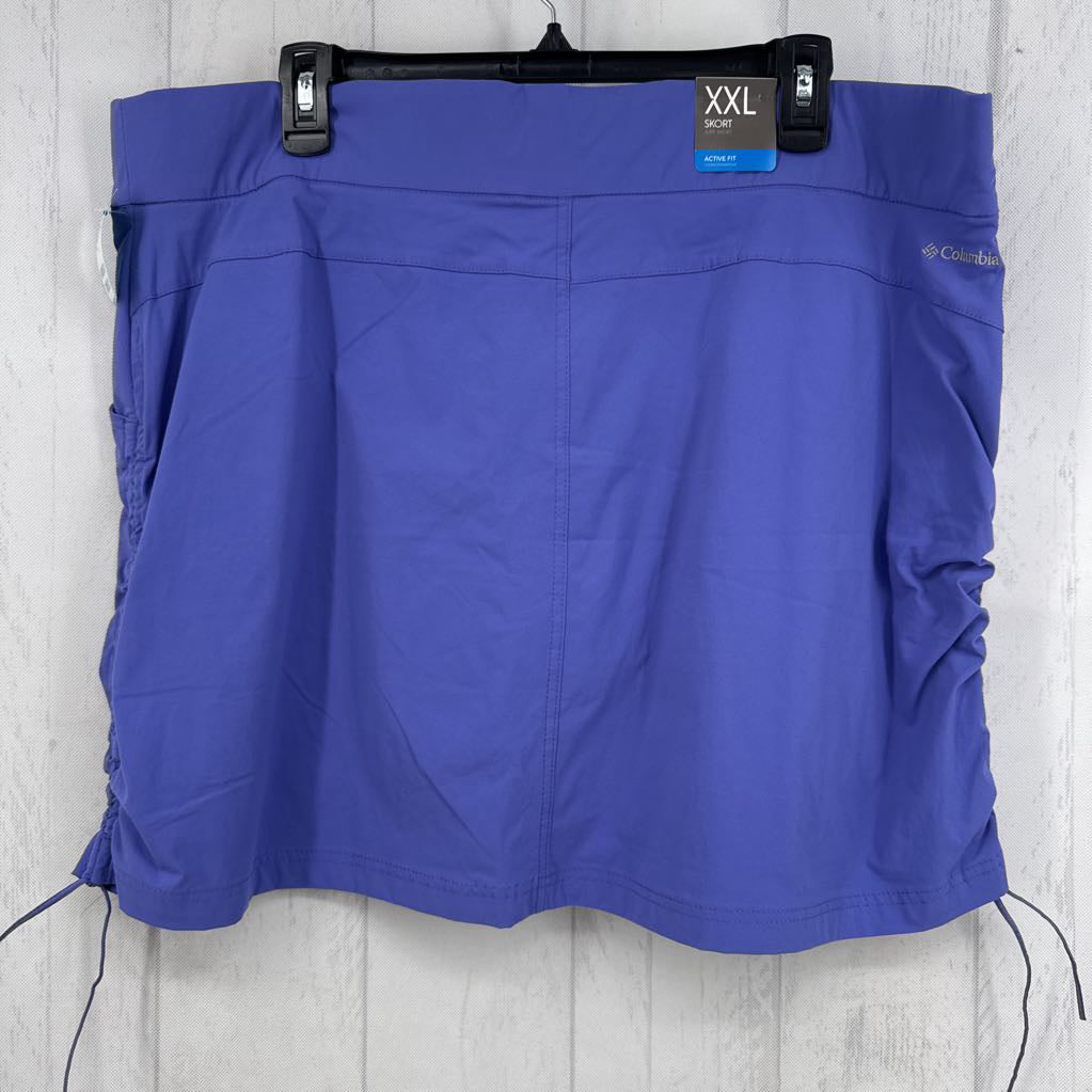 XXL side ruched skort