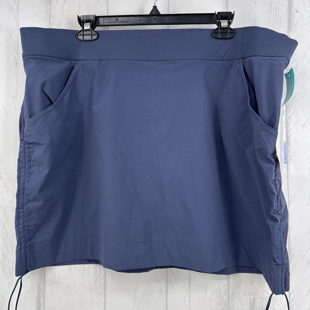 XXL side ruched skort