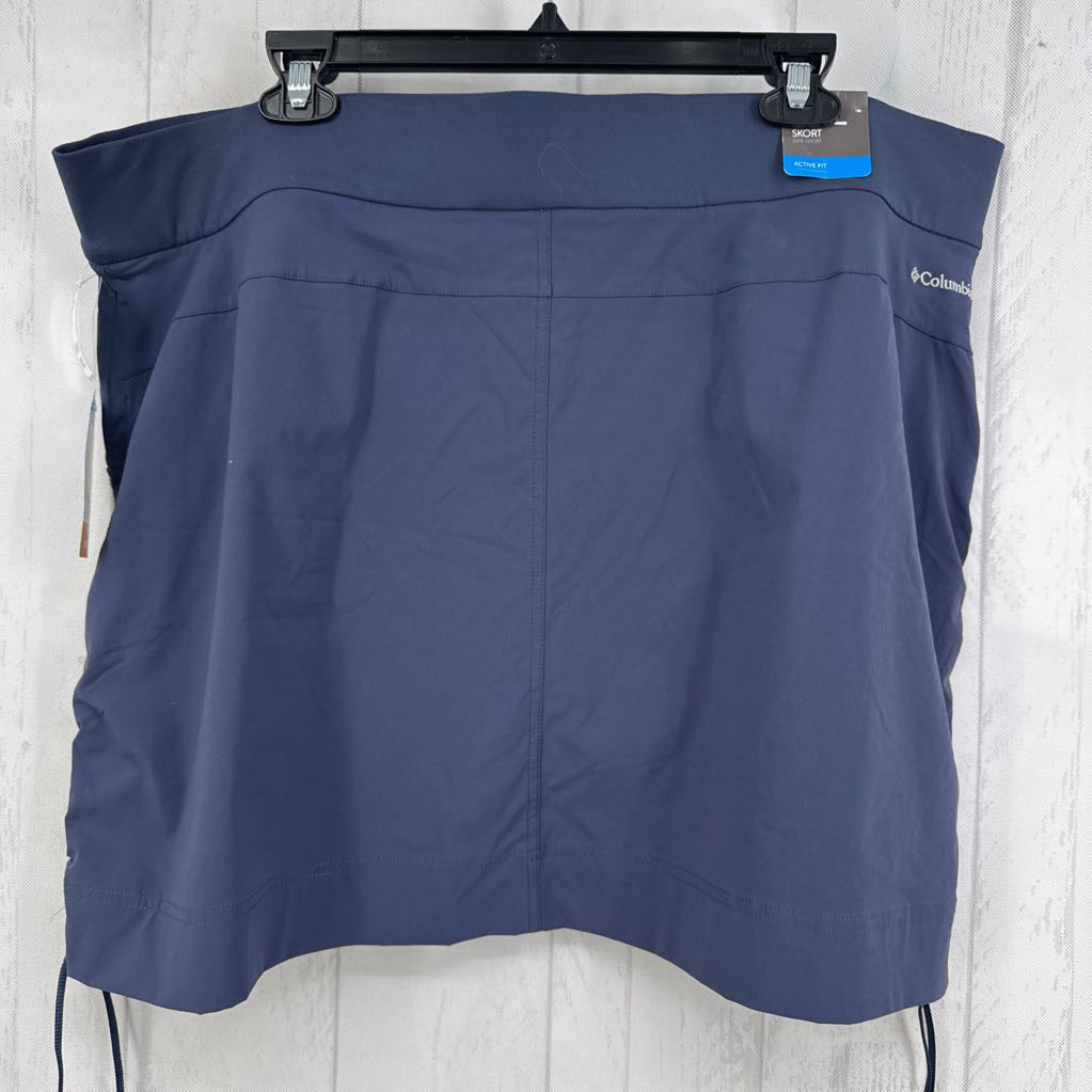 XXL side ruched skort