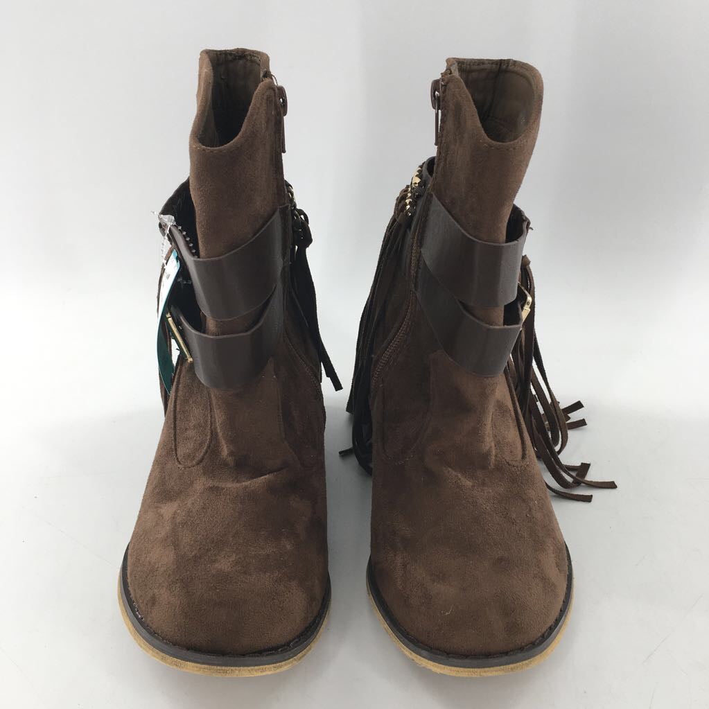 6.5 suede fringe boot