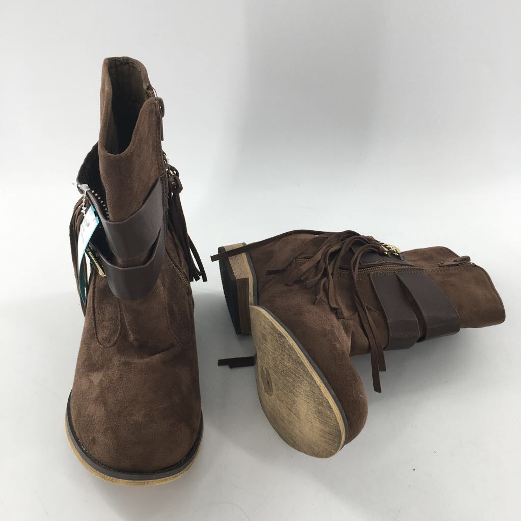 6.5 suede fringe boot