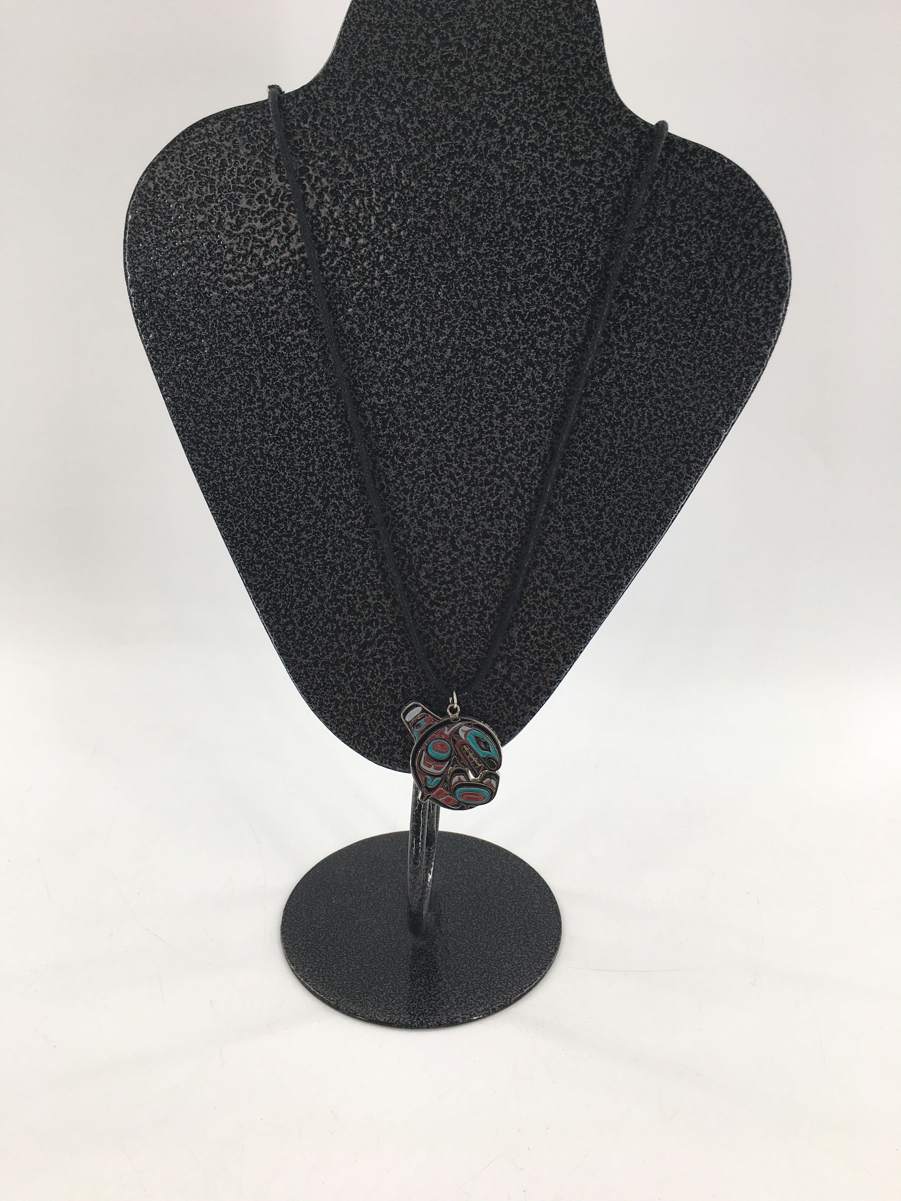 orca pendant adjustable necklace