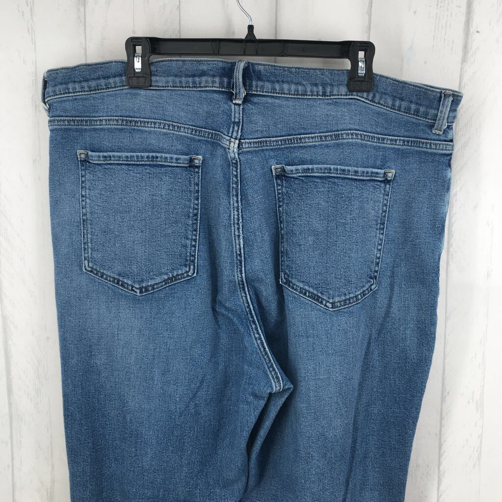 35 hi-rise straigh tleg jean