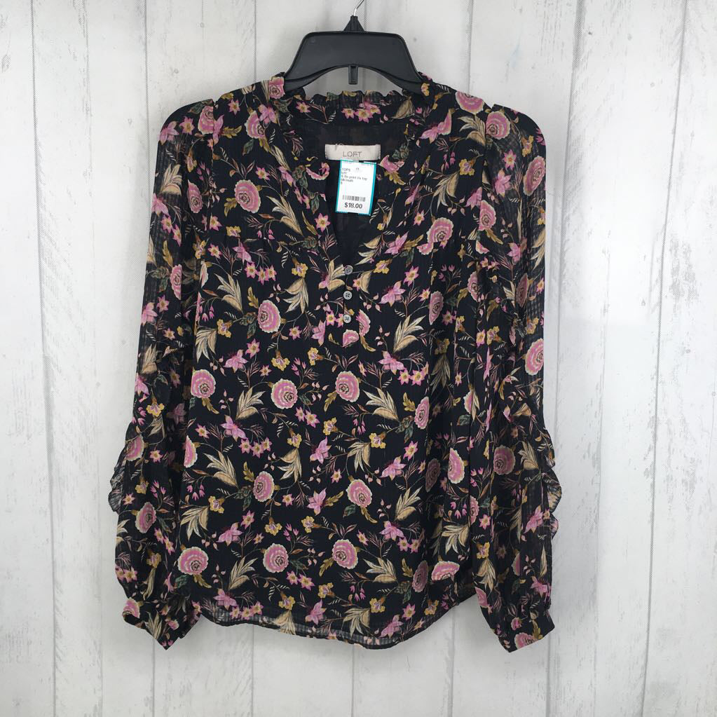 S flo print l/s top