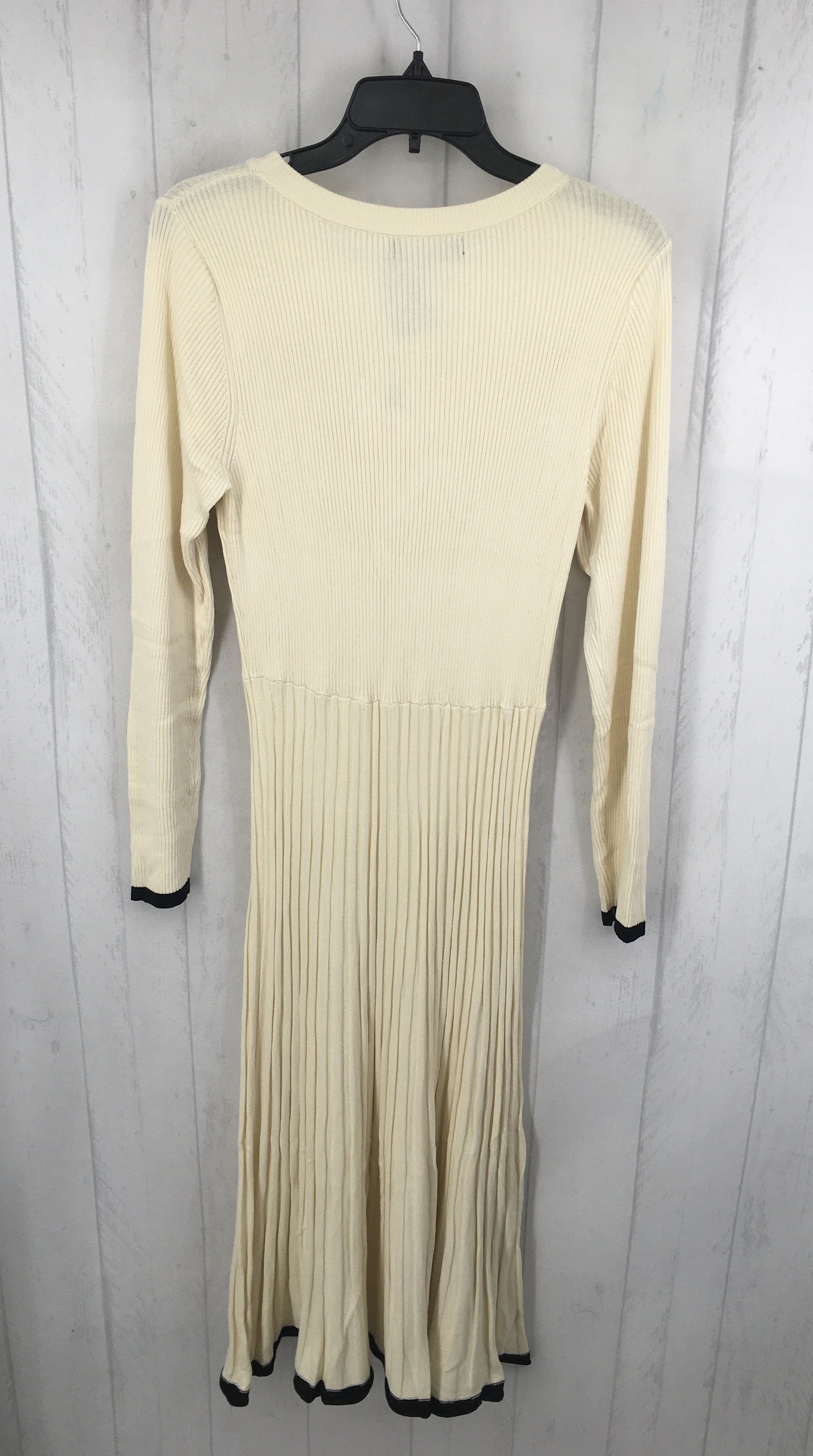 XL rib knit l/s dress