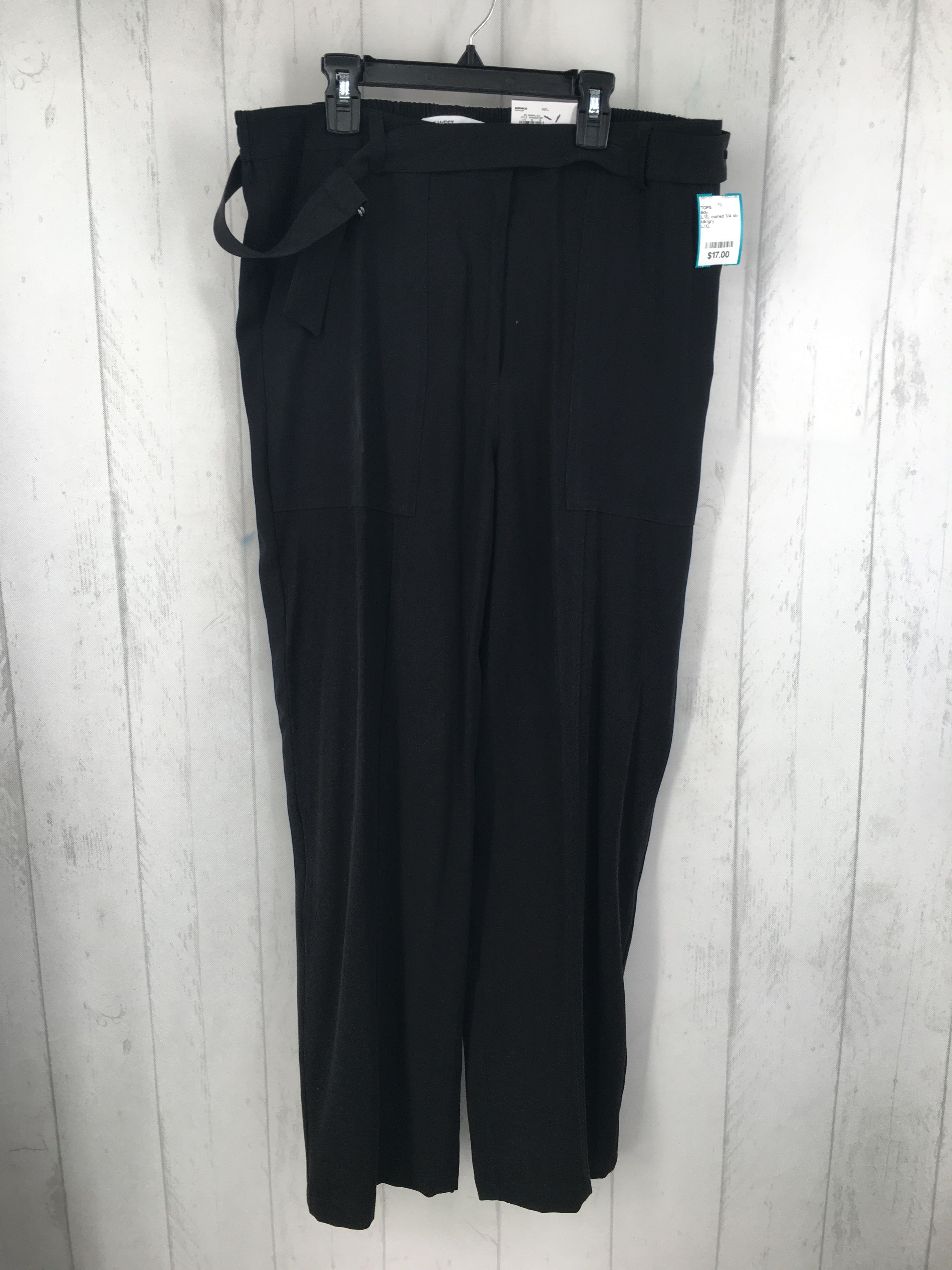 L/XL marled 3/4 slv tunic