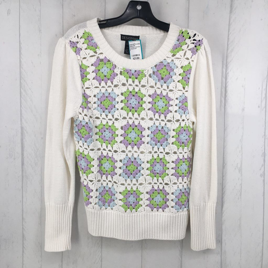 S crochet sweater