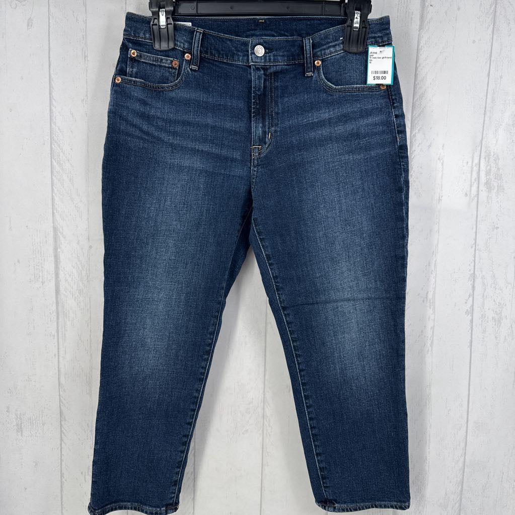 10 mid-rise girlfriend jean
