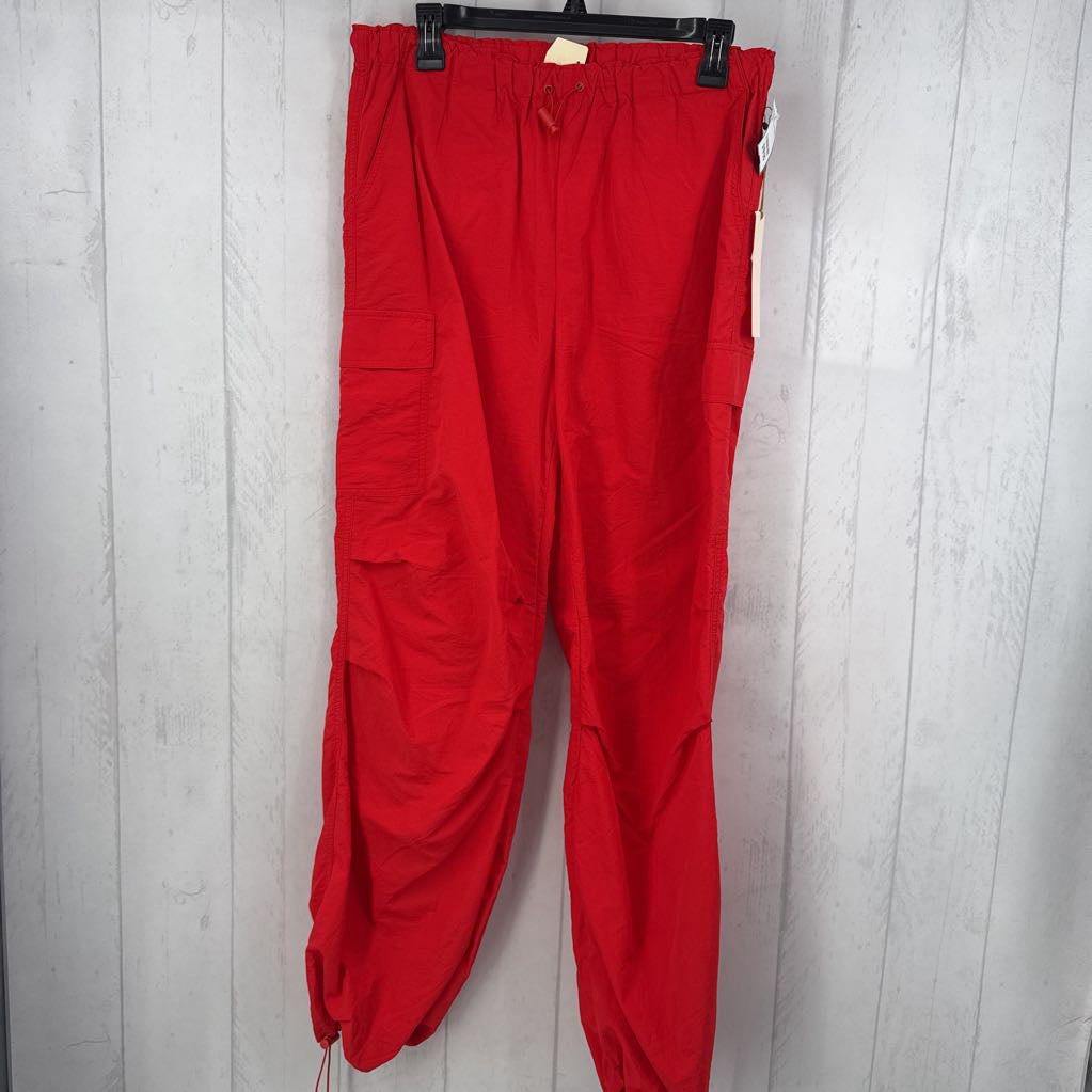 L pull-on cinched ankle pant