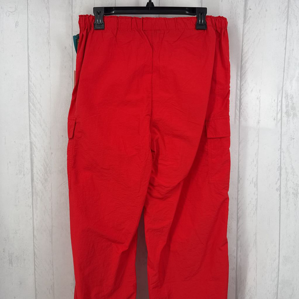L pull-on cinched ankle pant