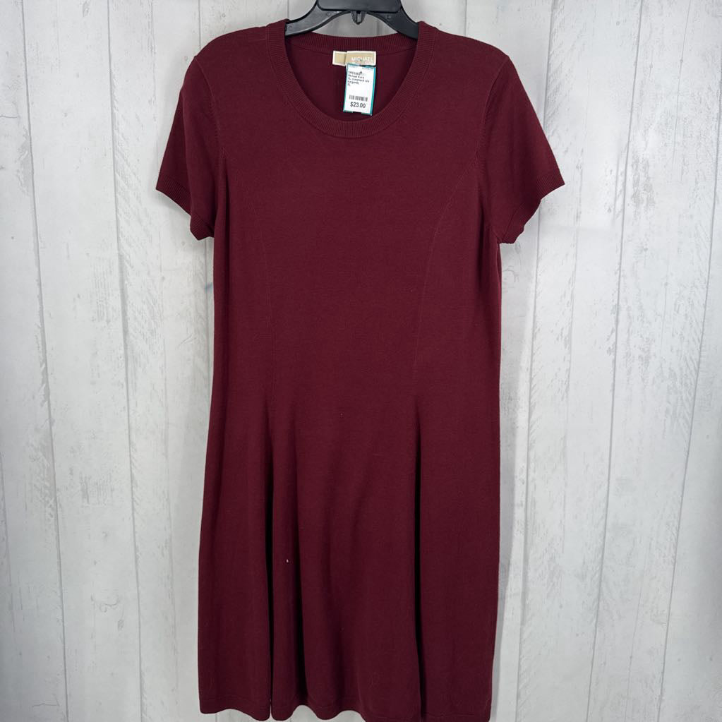 XL crewneck s/s sweater dress