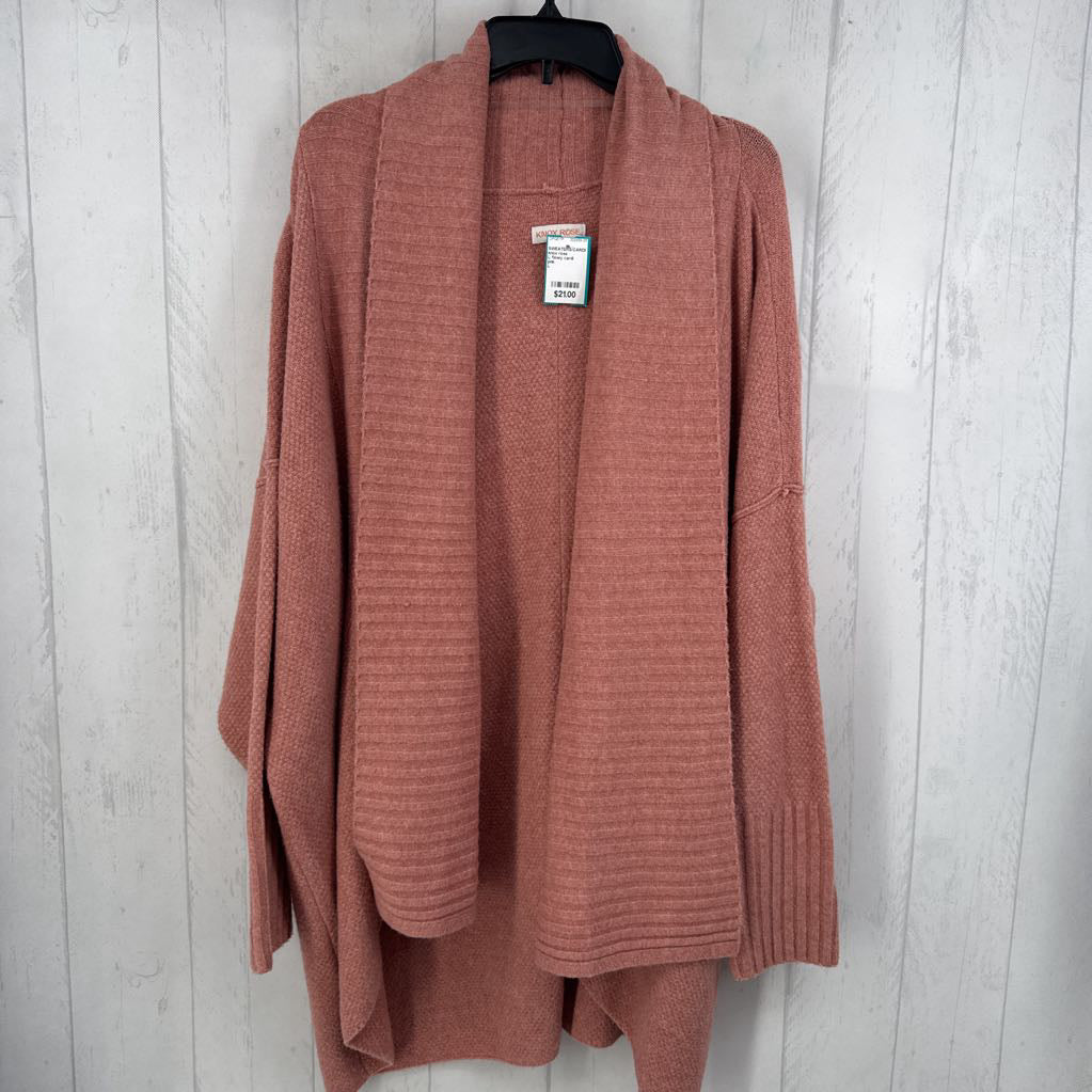 L flowy cardi