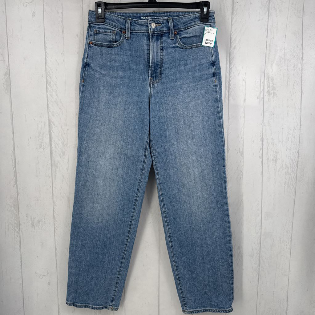 8 hi-rise loose fit jean