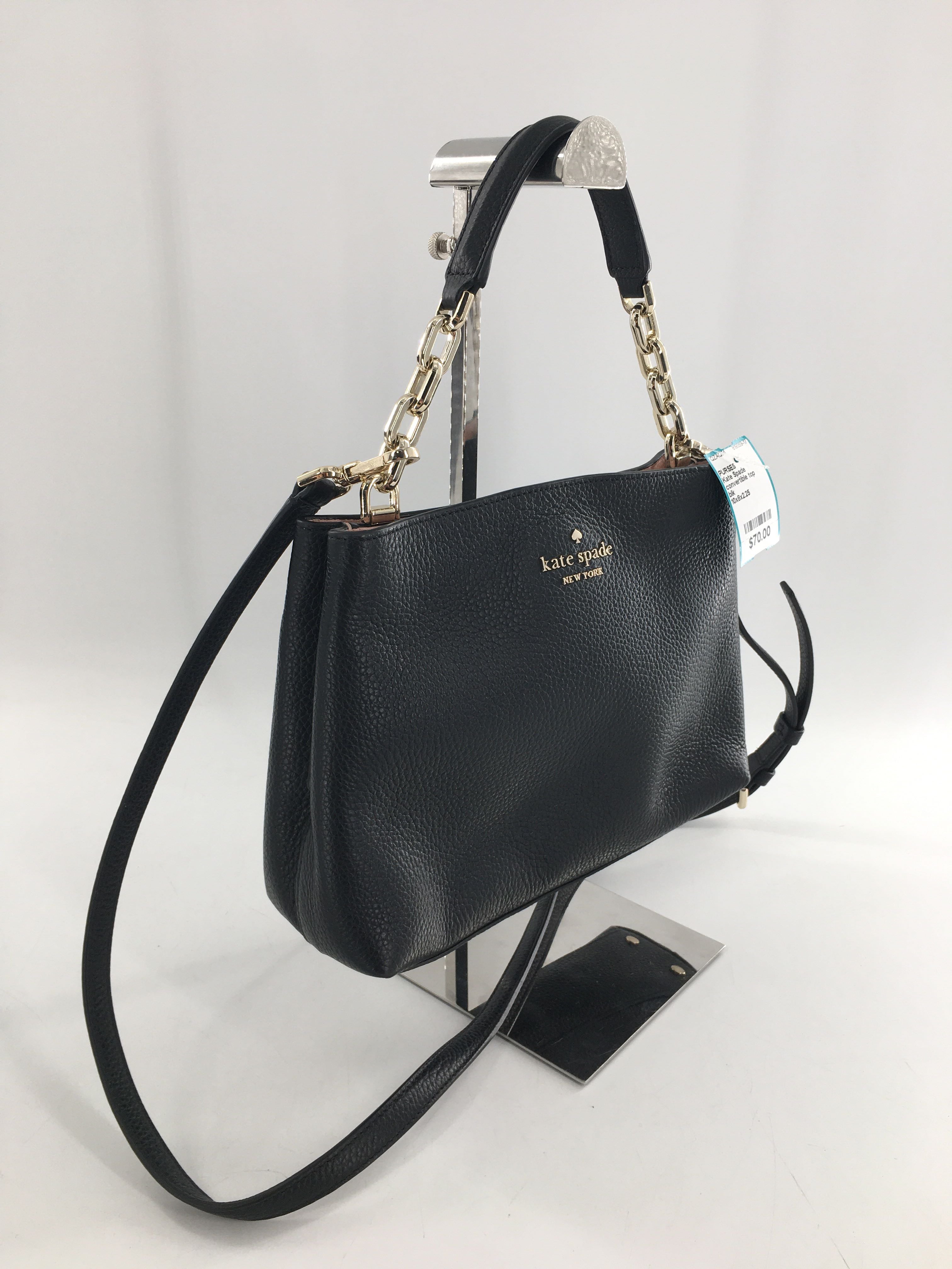 convertible top handle pebbled crossbody