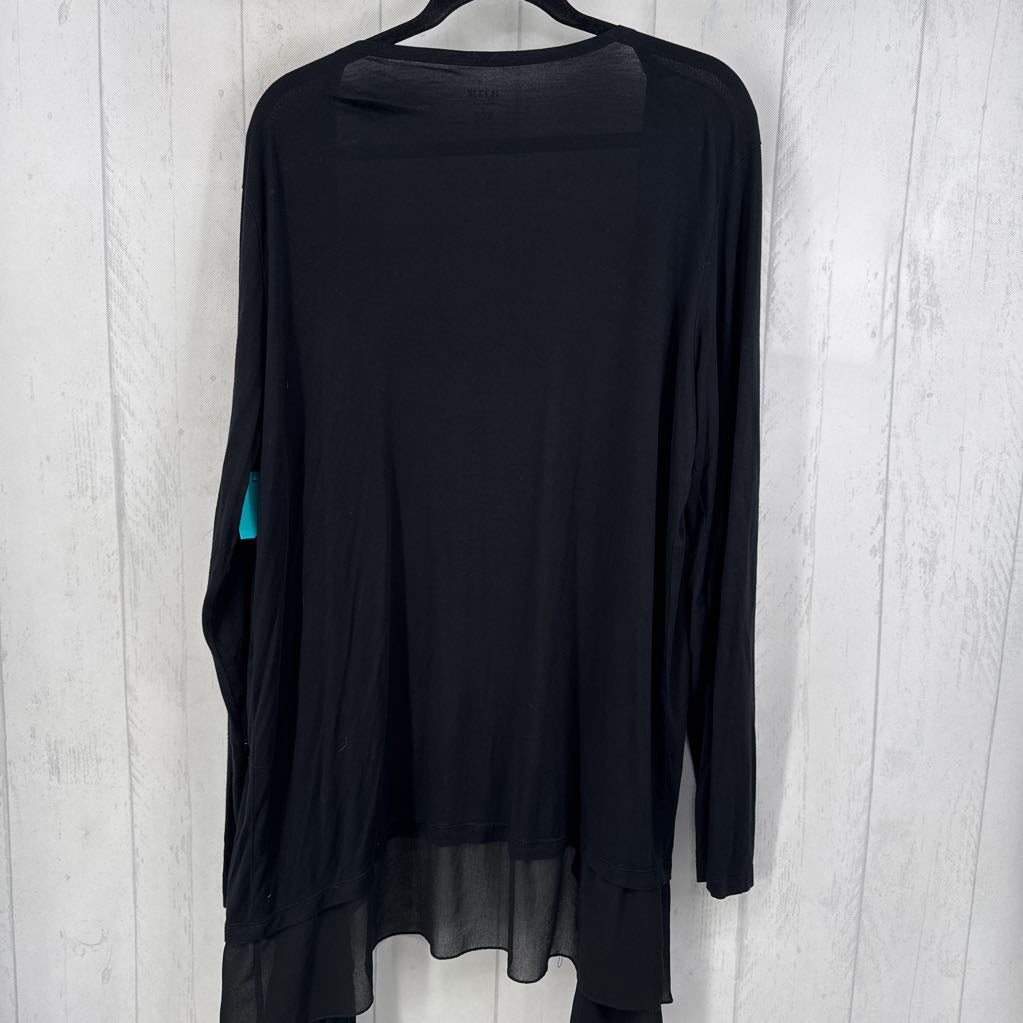 2X flowy open front cardi