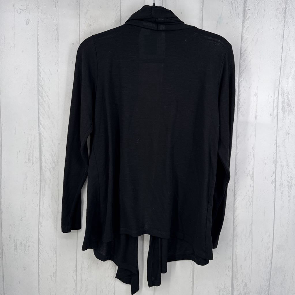 14/16w embelished flowy open front cardi