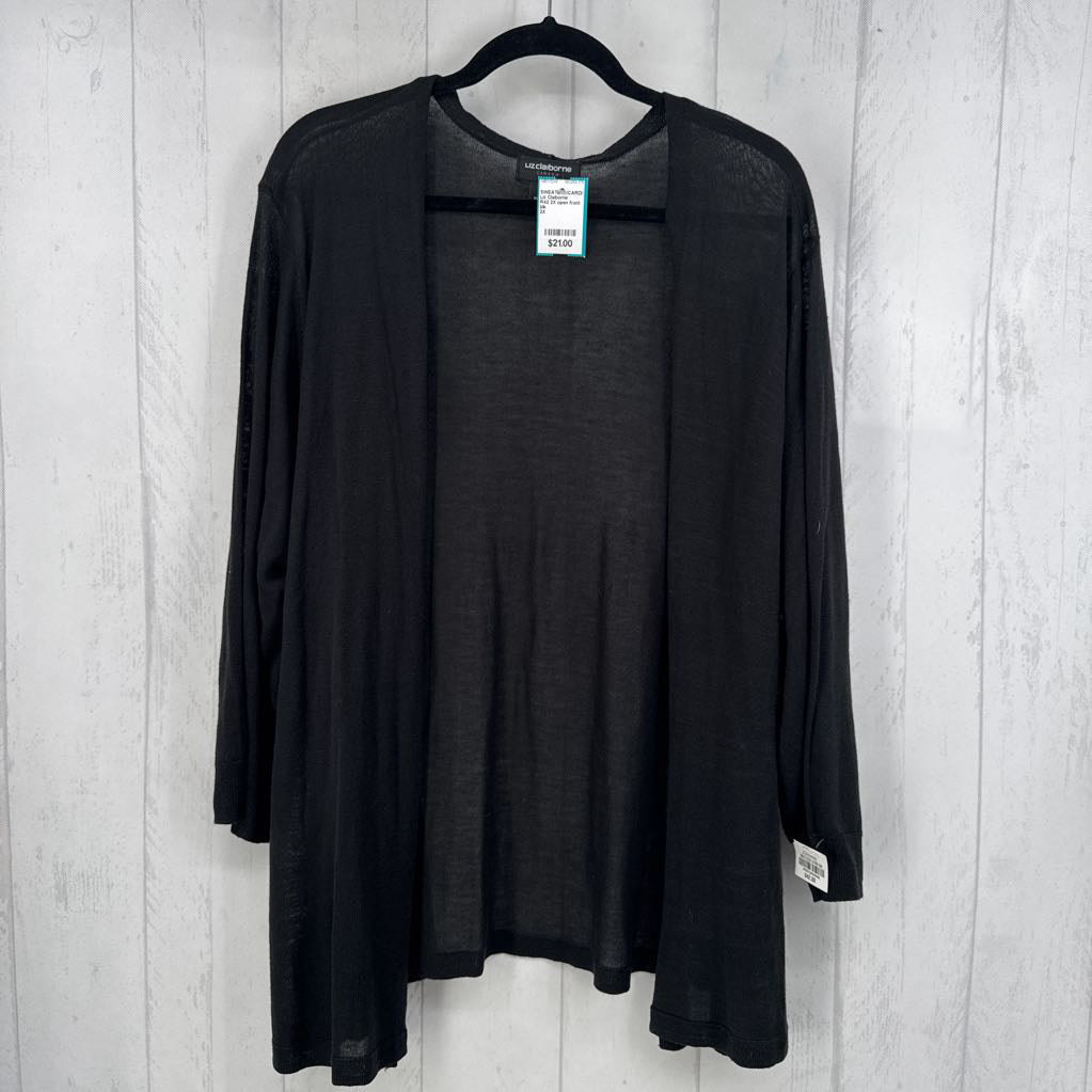 R42 2X open front cardi