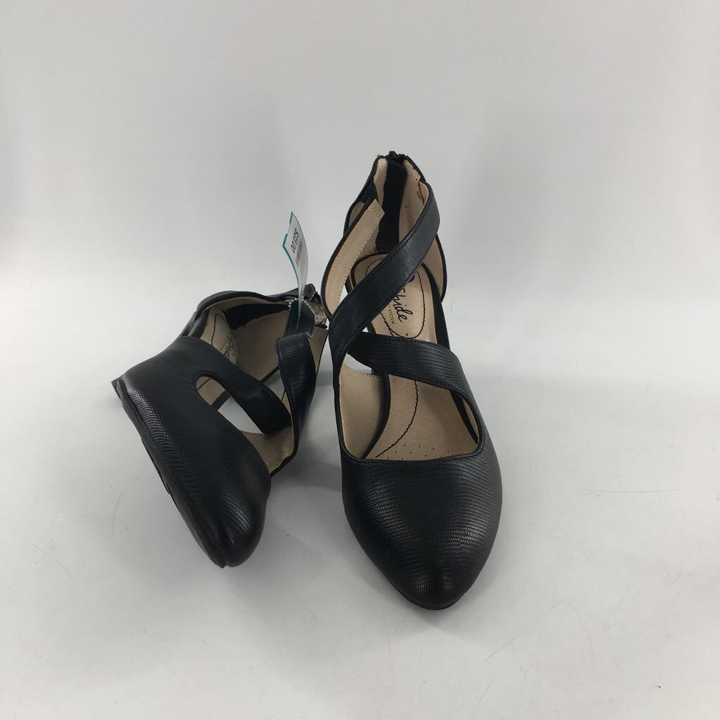 8 criss cross heels